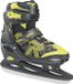 Roces Jokey Ice 3.0 Boy Black-Lime maat 30/33