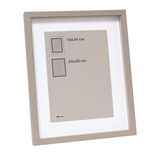 Deknudt Frames Fotolijst - taupe met passe-partout - 10x15 / 13x18 cm