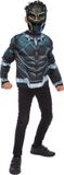 RUBIES FRANCE - Black Panther -top met masker voor jongens