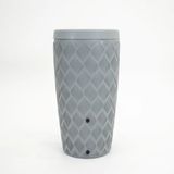 Vita Regenton Flow Grijs 240L met Bloempot en Gardena Kraantje