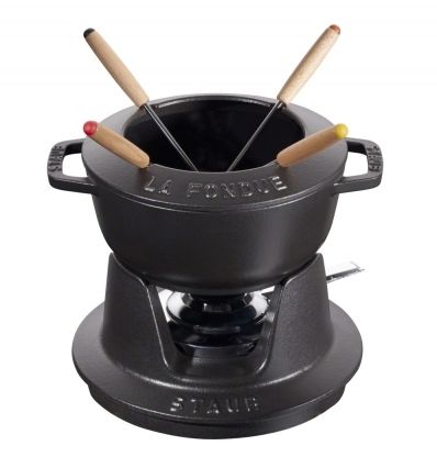 Staub 40511-970-0 Fondueset - 4 Personen - Zwart