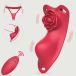 Die Blume Schmetterling Ferngesteuerte Wearable Vibrator - Rot