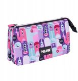MILAN Pennenset Aliens 2 - 5 Vakken, Roze/Multicolor