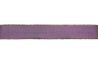 Decoratief netlint, paars, rand, goudkleurig, 4 cm x 10 m.