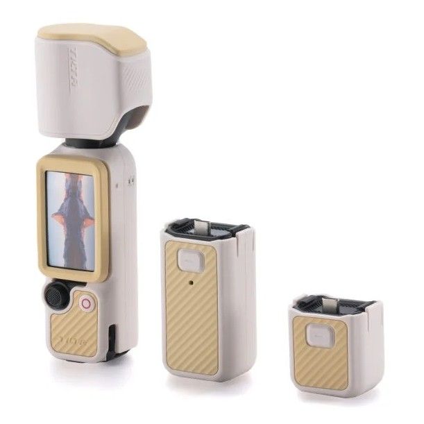 Tilta Siliconen Beschermhoes voor DJI Osmo Pocket 4 Power Kit - Beige