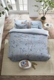 Pip Studio Bamboo Blossom dekbedovertrek - Lits-Jumeaux XL - 260 x 200/220 cm - Licht blauw