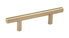 Amerock Bar pulls 3 in (76 mm) center-to-center golden champagne cabinet pull - 10 pieces
