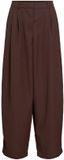 VILA Broek VILEE Barrel-fit Coffee Bean1