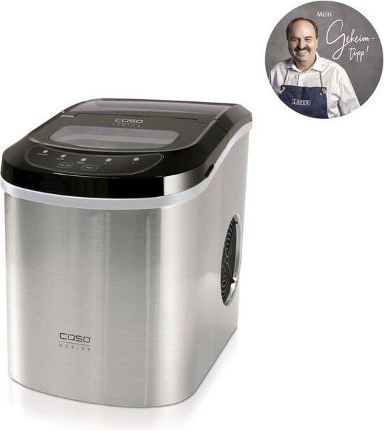 CASO Germany IceMaster PRO - Ijsblokjesmachine - RVS/Zwart