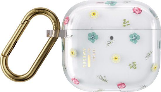 iDeal of Sweden Clear Case voor de Apple AirPods 4 - Petite Floral