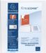 Exacompta 10x Kreacover Ringband in PP met 4 D-ringen van 25mm - A4 maxi - Wit