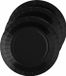 Santex Feest gebaksbordjes - zwart - 10x - karton - 17 cm - rond