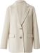 comma s.Oliver Blazer regular fit voor dames COMMA lichtbeige
