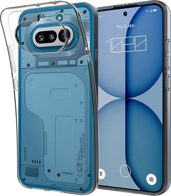 Just in Case KickLite Nothing Phone (4a) Back Cover Transparant