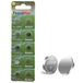 PoundMax 10 x AG9 (LR45, LR936, 394) 1,5 V - piles alcalines bouton | 1 paquet de 10 pièces