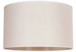 Duolla Lampenkap Roller, beige, Ø 50cm, hoogte 30cm