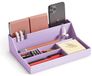 Miquelrius - Desktop Organizer Tray, Bureau Organizer, Afmeting 250 x 175 x 72 mm, Kleur Mauve