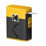 Kodak Label Era Portable Printer, Black, Yellow
