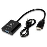 Atlantis Land A04-HDMI_VGA video kabel adapter Zwart