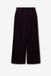 Sissy-Boy Donkerbruine high waist wide leg velvet broek