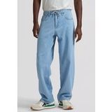 Lee Henry Cordonné Jean en Denim Bleu Clair Ample