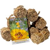 Dobar 22690e Nestbuisjes van Riet, Beige, 1000 stuks, 90 mm