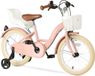 Deryan Zoey Kinderfiets 16 Inch - Verstelbare Fiets met Mandje - Roze
