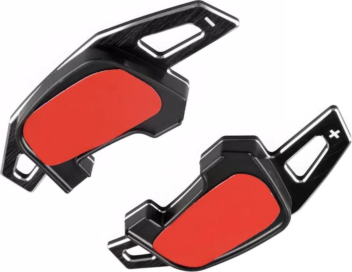 No Name Black Aluminium DSG Flippers Schakel Paddles Stuurwiel Stuur Geschikt Voor Vw Arteon Polo Touran T Roc R Line Modellen