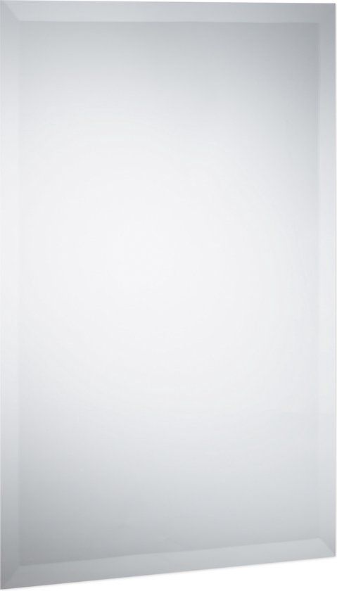 Relaxdays Frameless Wall Mirror - 40 x 60 cm - Rectangular