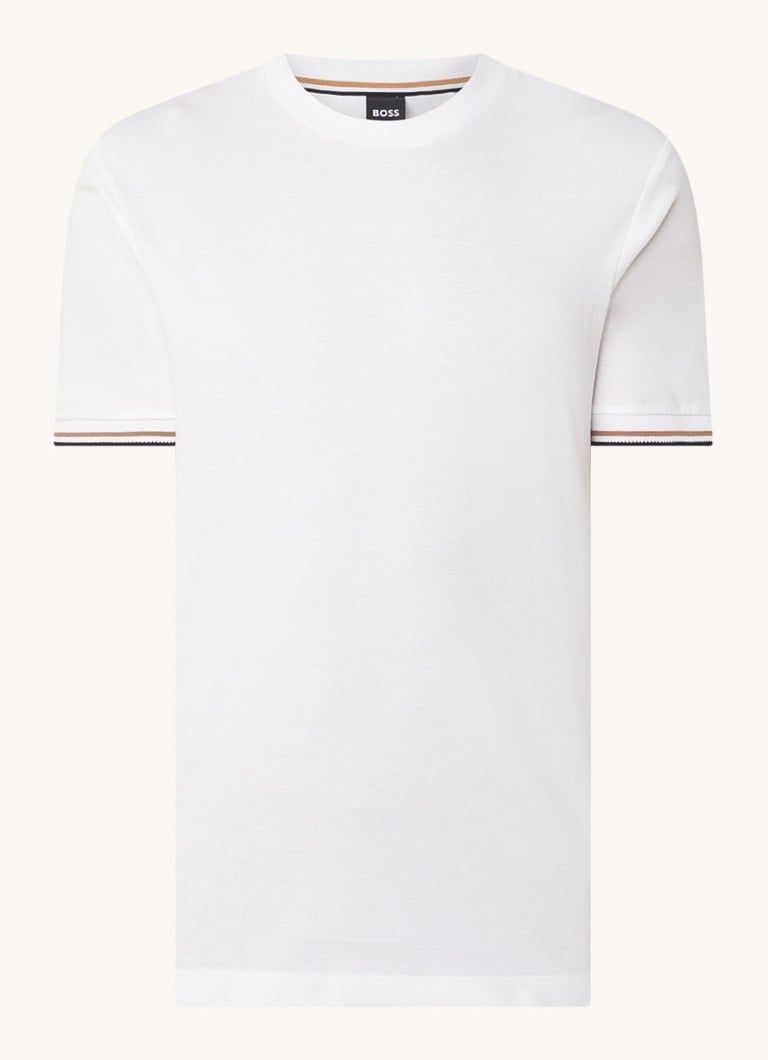 HUGO BOSS Thompson T-shirt met stretch