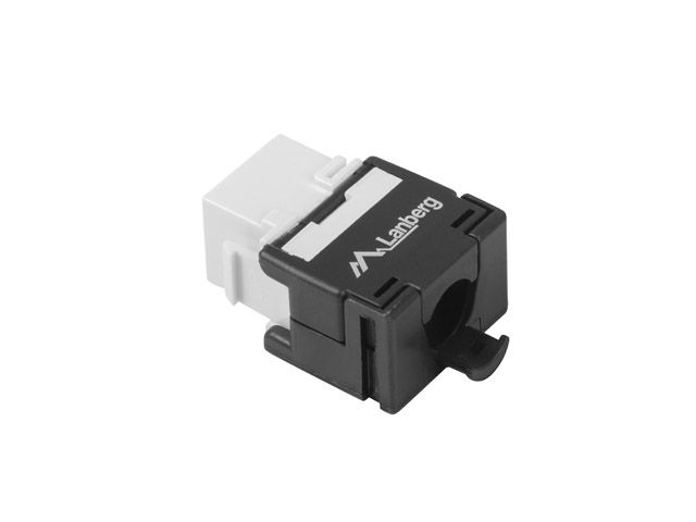 Lanberg KSU5-2000 - Keystonemodule - Zwart, Wit