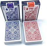 Casual Goods 2x Plastic Speelkaarten | Waterdicht | Rood + Blauw
