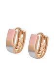 Gaya Earrings Rose Gold Koper Gepolijst 1.20 cm