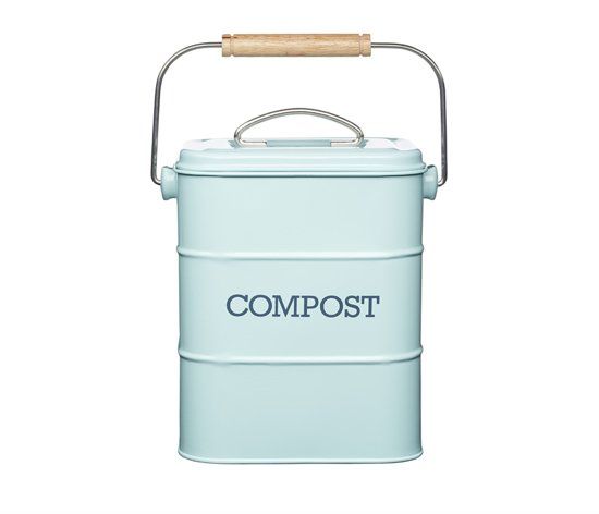 Retro Compostemmer Keuken Aanrecht Compostbakje Keukenafvalemmer