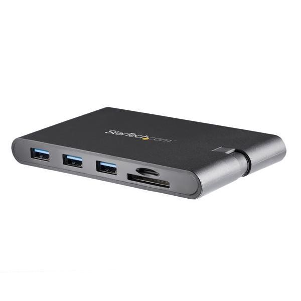 StarTech.com USB-C adapter met HDMI en VGA 3x USB 3.0 SD/Micro SD 85W PD 3.0