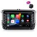 VW Golf 5, 6, Passat, Touran, Polo autoradio avec GPS-navigation, 6+128Go, Carplay, Android 14, 4G, Bluetooth, processeur 8 cœurs