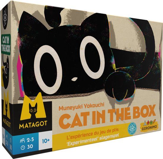 Geronimo Games - Cat in the Box - Strategisch Spel - 2-5 Spelers - Vanaf 10 Jaar