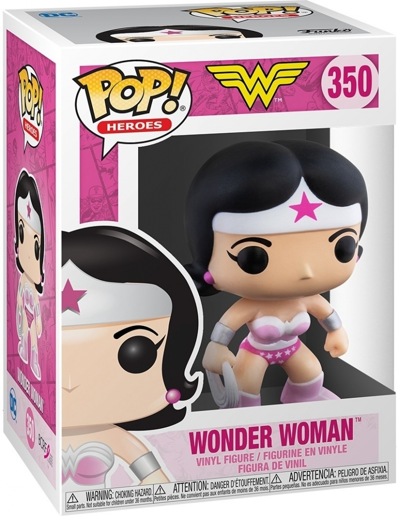 Funko DC Breast Cancer Awareness Pop Vinyl: Wonder Woman