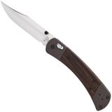 Buck 110 Folding Hunter Crossbar Lock 0110BRS18 Satin MagnaCut, Aluminium, Macassar Ebony, zakmes
