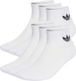 Adidas Mid Enkelsokken Senior (6-pack) - wit