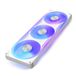NZXT F360U Ultra - 360mm Enkelram Multi-Zone RGB-fan - Wit