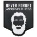 Duel Code Patch Anonymous Hero 67x80 mm
