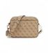 GUESS Meridian II Sac photo Latte Logo Lichtbruin