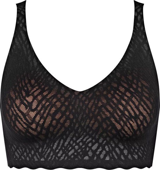sloggi ZERO Feel Bliss Bralette - Zwart - Maat M