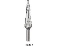Rotec HSS Trappenboren S.P. Nr.0/9 4,0-12,0