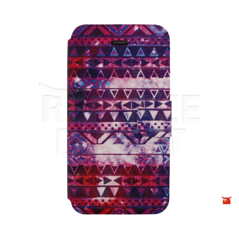 Xccess Book Stand Case Apple iPhone 4/4S Aztec Purple