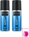 Vogue Men Nordic Blue Antitranspirant Deodorant Spray - 2 x 150 ml
