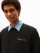 Tommy Jeans Heren Sweater Katoen/Polyester Zwart L
