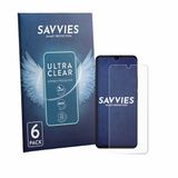 Savvies Screenprotector voor Xiaomi Redmi 14R - Folie Beschermfolie transparant 6 Stuks