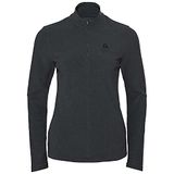 Odlo Damen Midlayer 1/2 Zip Roy 542331 Shale Grey-Black Stripes-S